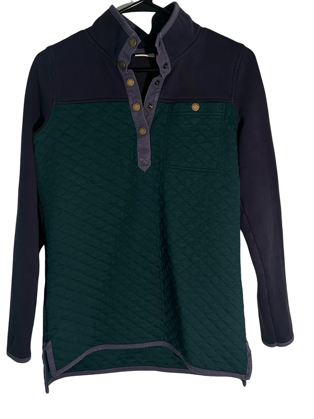 L.L. Bean Navy Pullover Top